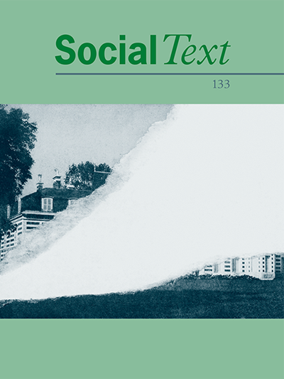 Social Text 133 cover