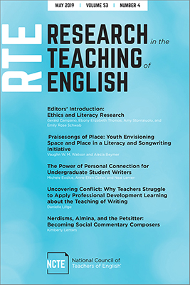 Research in the Teaching of English