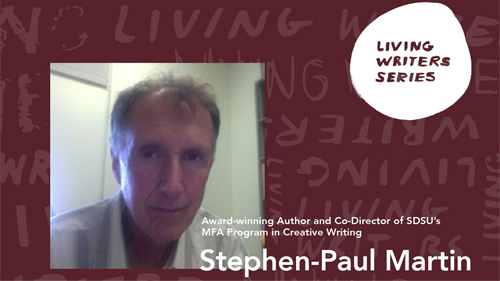 Living Writers Series: Stephen-Paul Martin